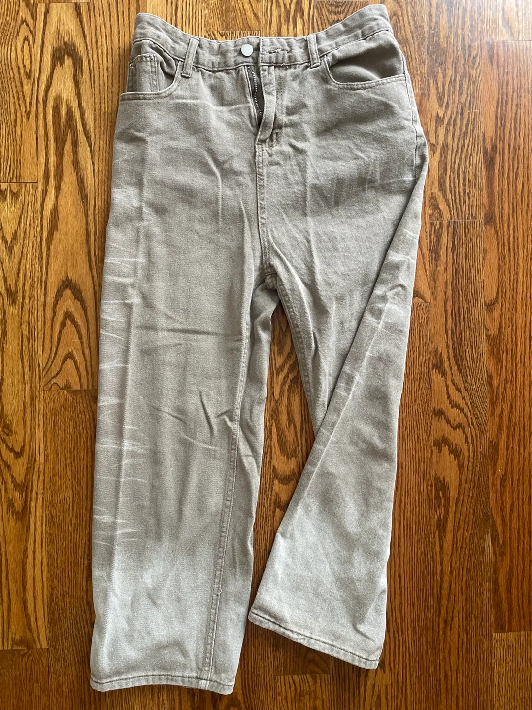 Brown Wide Legged Jeans thumbnail