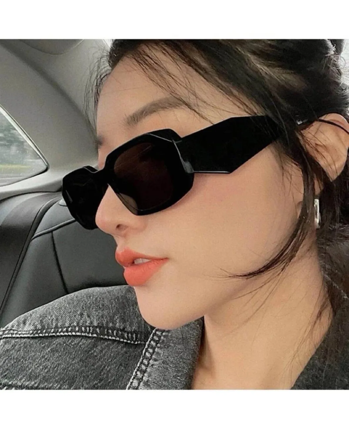 Black Geometric Sunglasses thumbnail