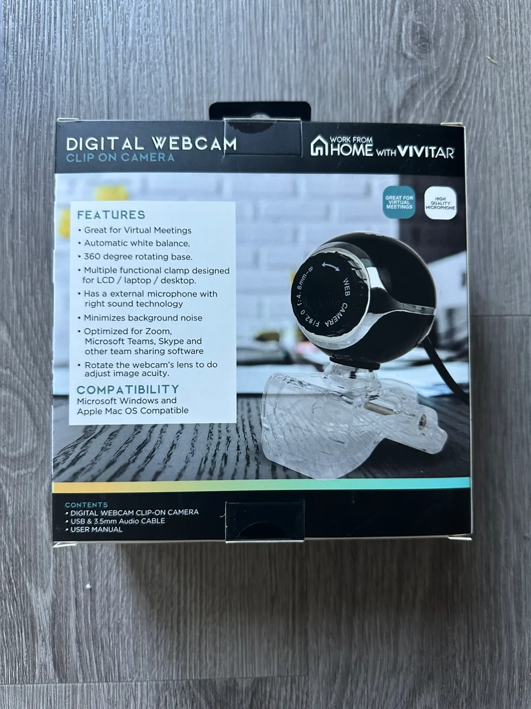 Vivitar Digital Webcam Clip On Camera image indicator(2)