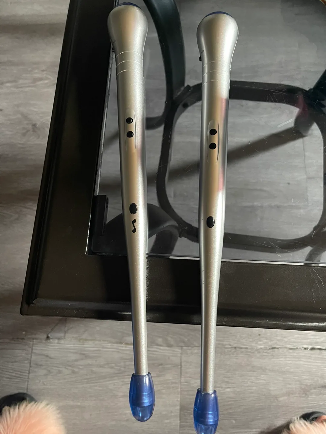 Two-silver drum  stick beats music things thumbnail