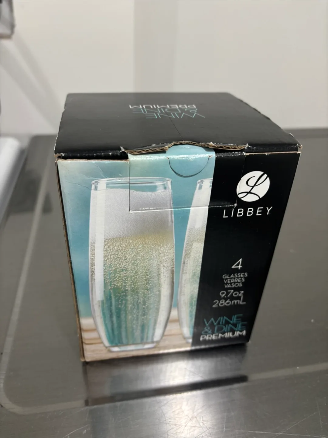 Libbey Wine Premium Glasses, Set of 4 image indicator(2)