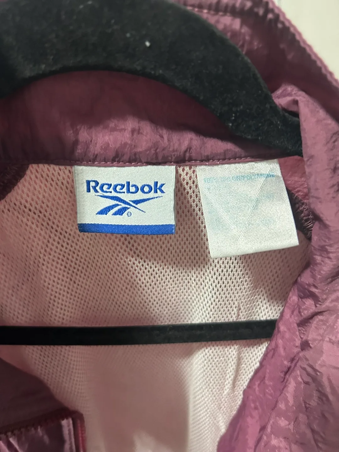 Men’s medium vintage Reebok windbreaker image indicator(6)