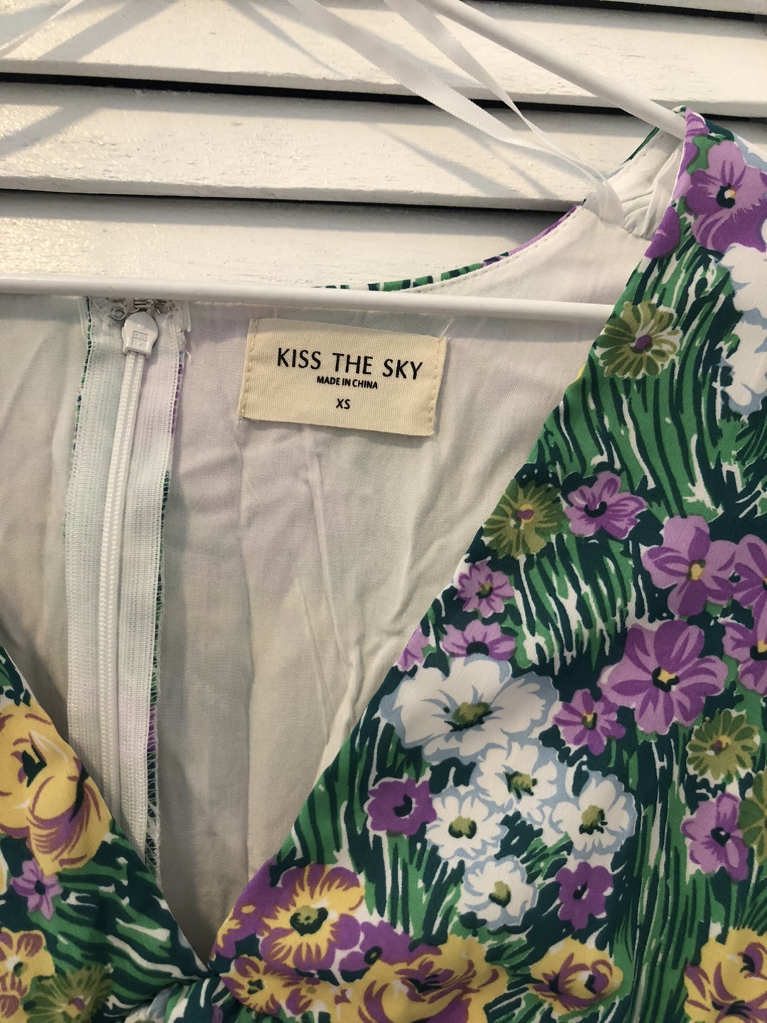 Urban Outfitters- Kiss The Sky Floral Print Dress - Size XS - photo 3