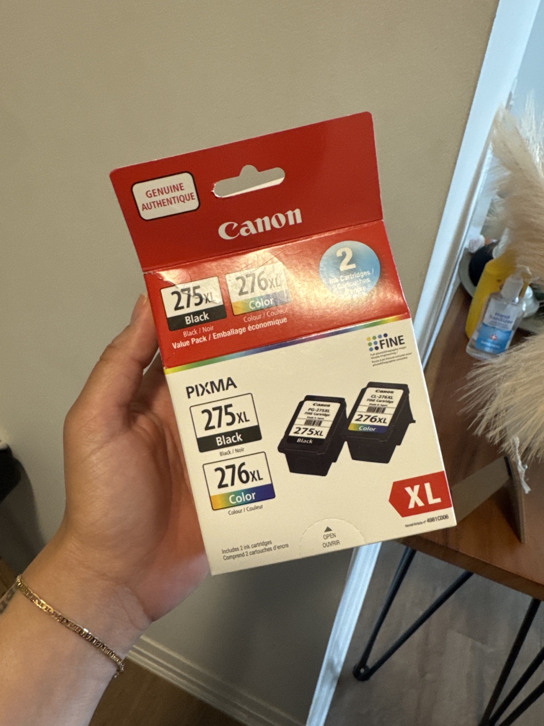 Canon 275XL/276XL Ink Cartridge Combo Pack - New