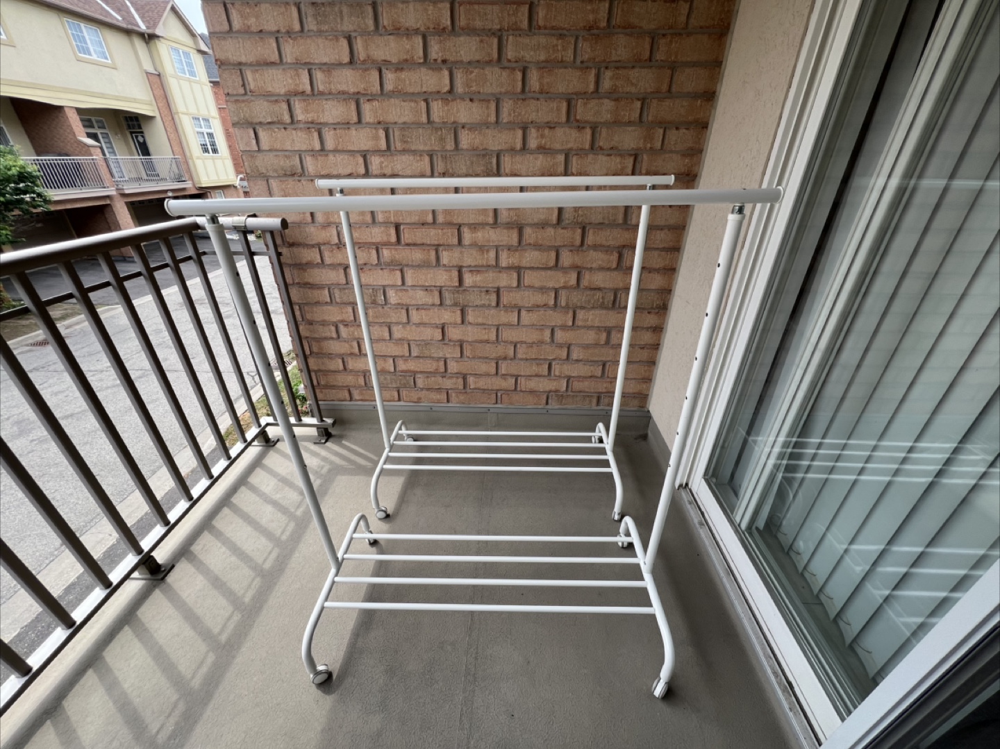 [$15 for 2] IKEA RIGGA Clothes Rack - White - photo 2