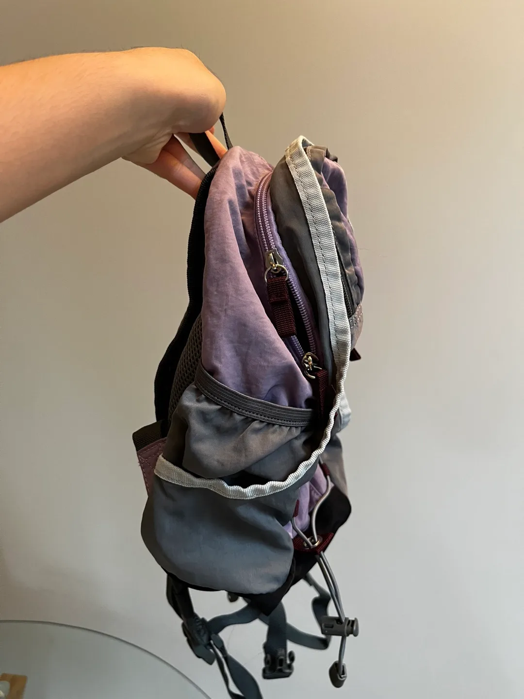 Purple & Grey Small Backpack image indicator(4)