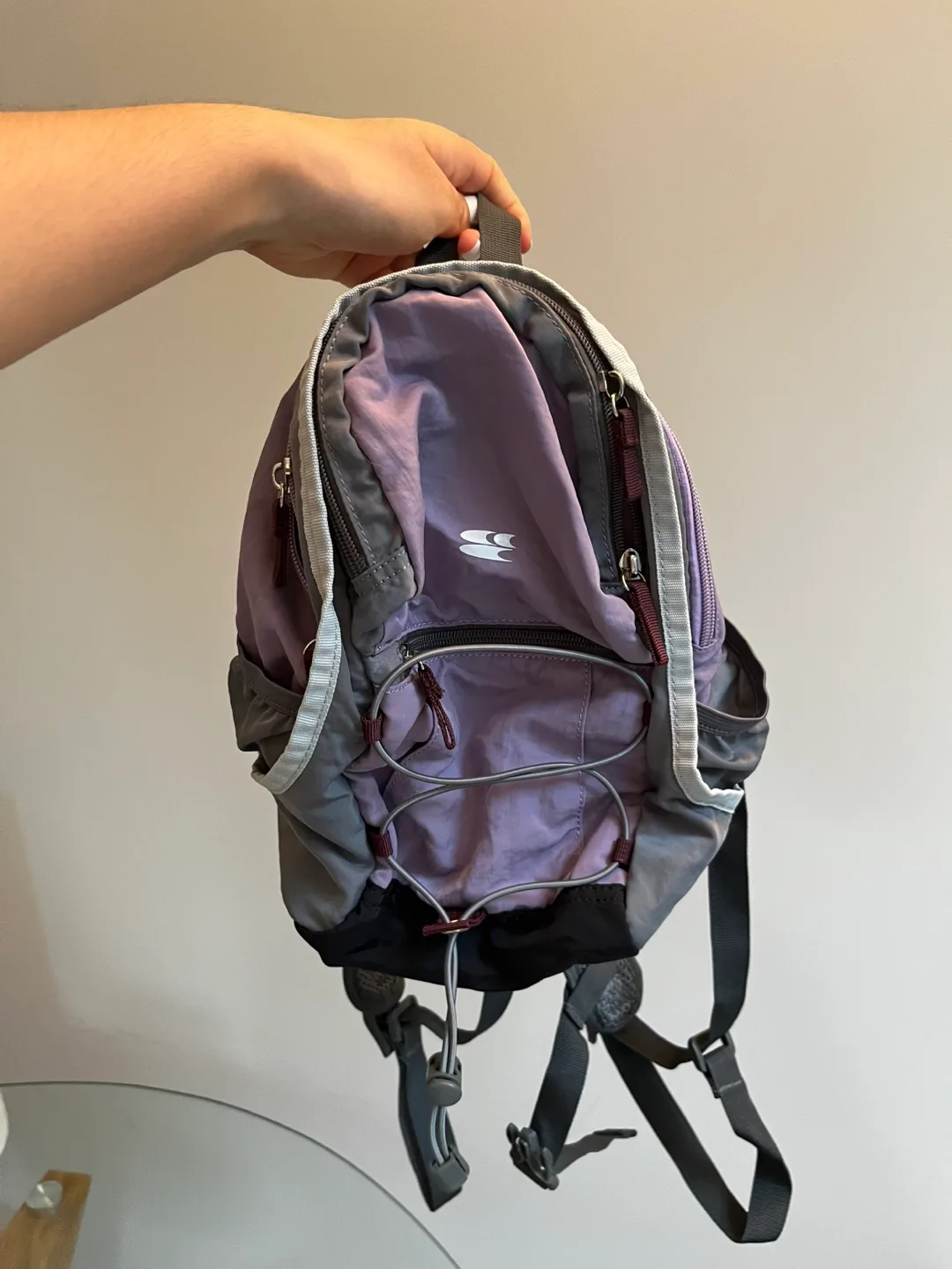 Purple & Grey Small Backpack image indicator(2)