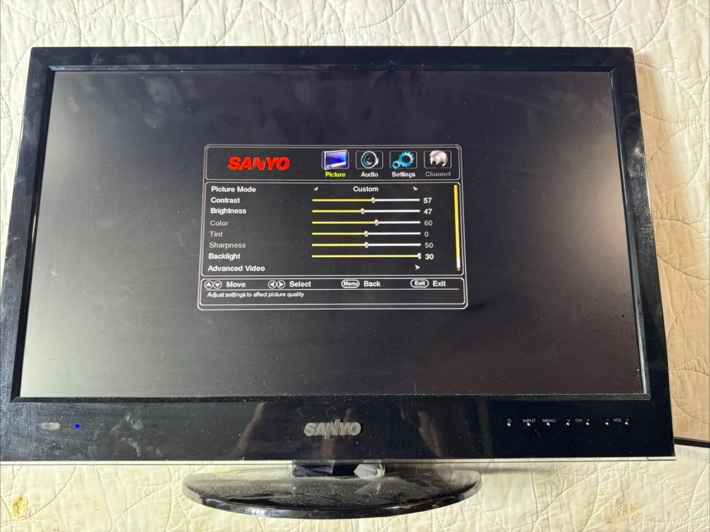 22” Sanyo LED-LCD TV - Model DP26746 thumbnail