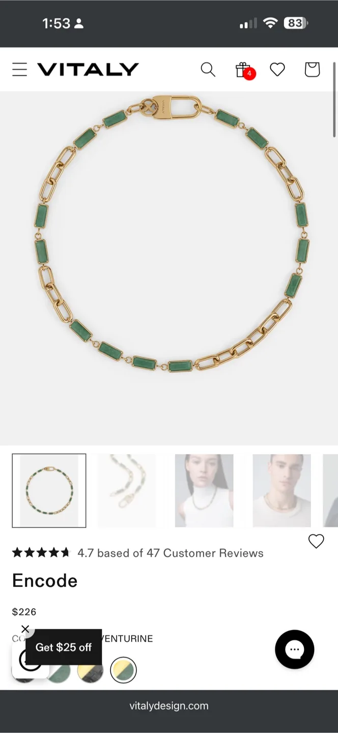 Vitaly Encode Aventurine Necklace image indicator(3)