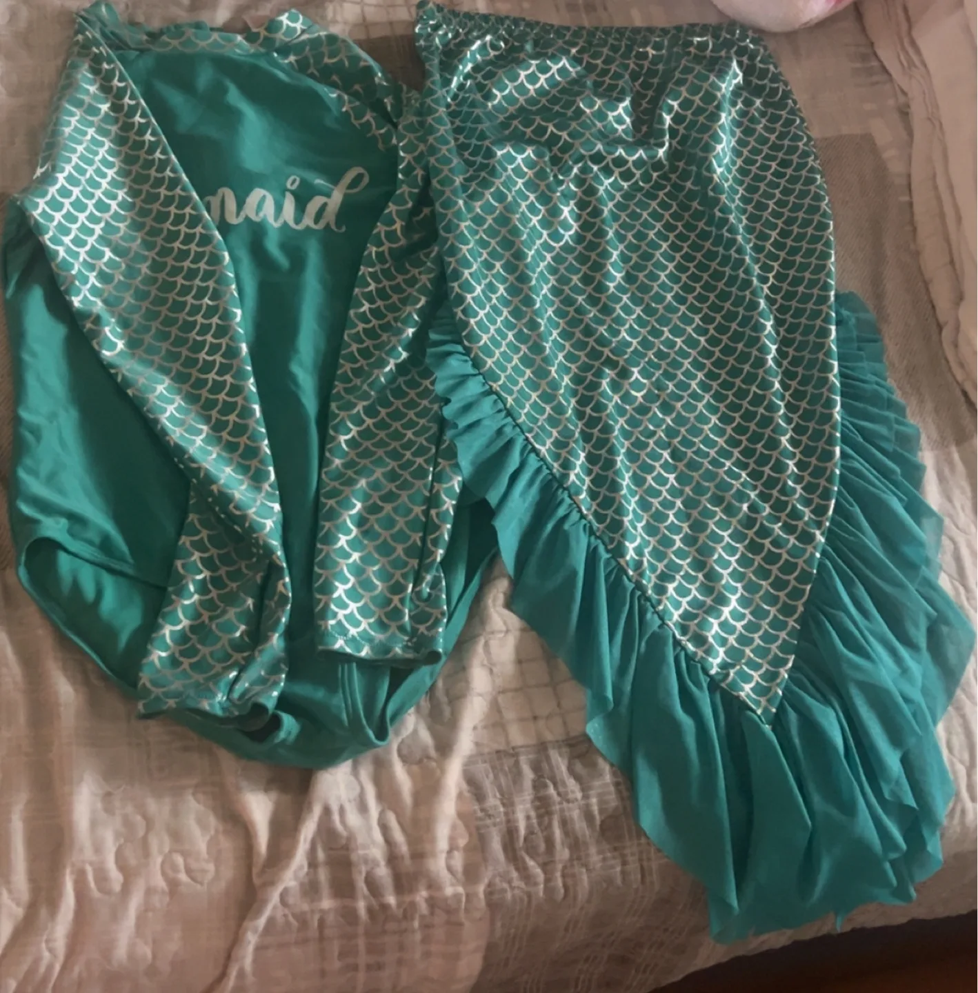 Mermaid Swimming Suit - Size L thumbnail