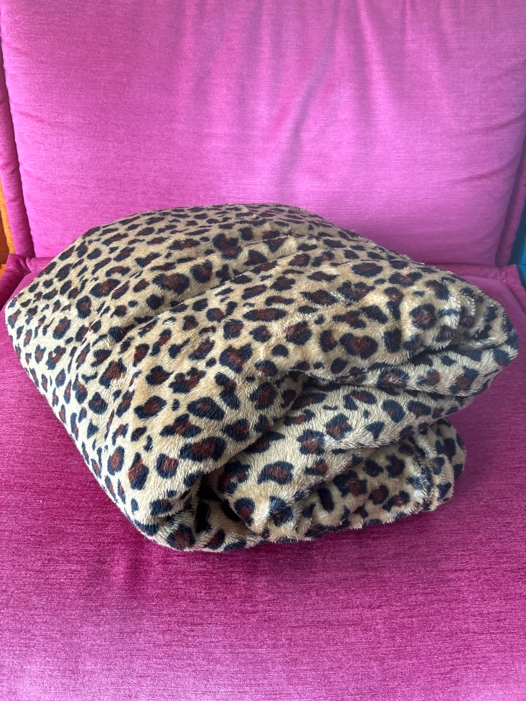 Leopard Print Throw Blanket 60x90