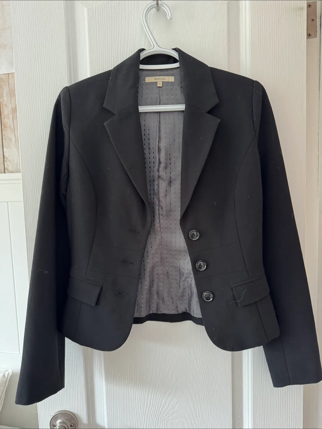 RW&CO. Black Blazer - Size 0 thumbnail