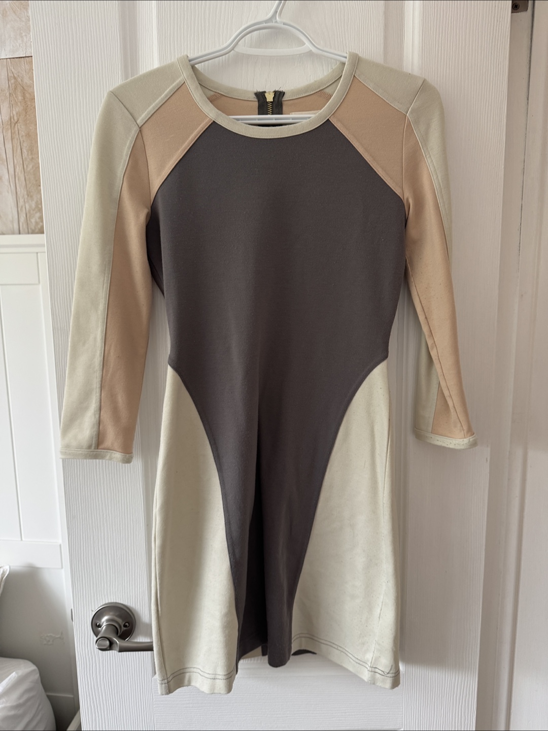 Color Block Mini Dress - Size S