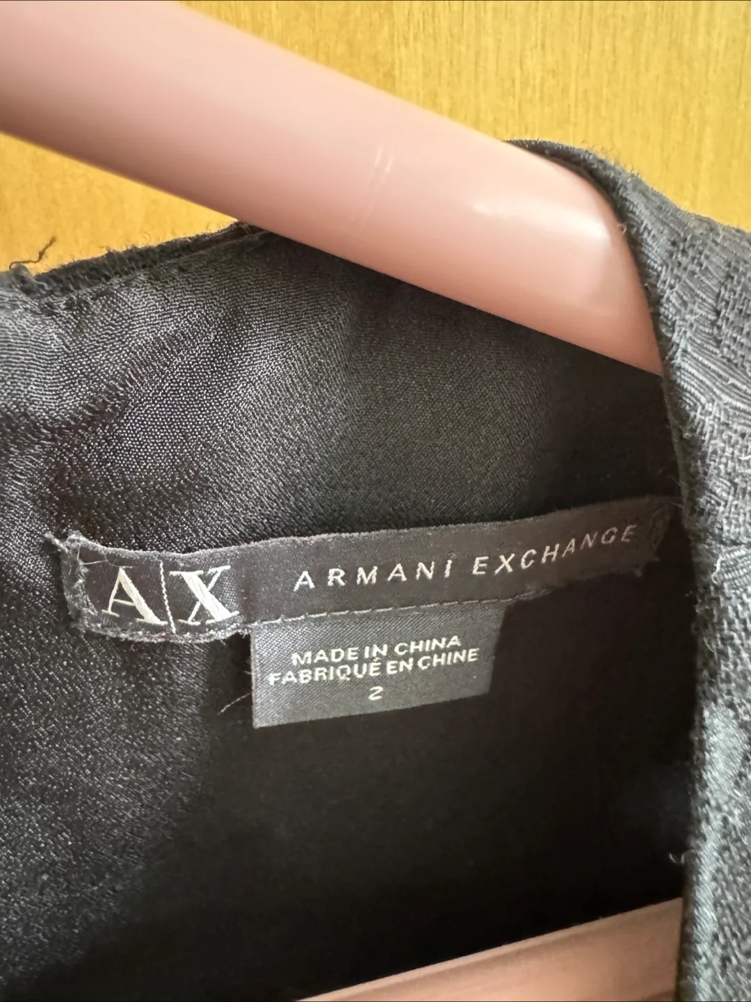 Black Dress (Armani Exchange)- Size 2 image indicator(2)