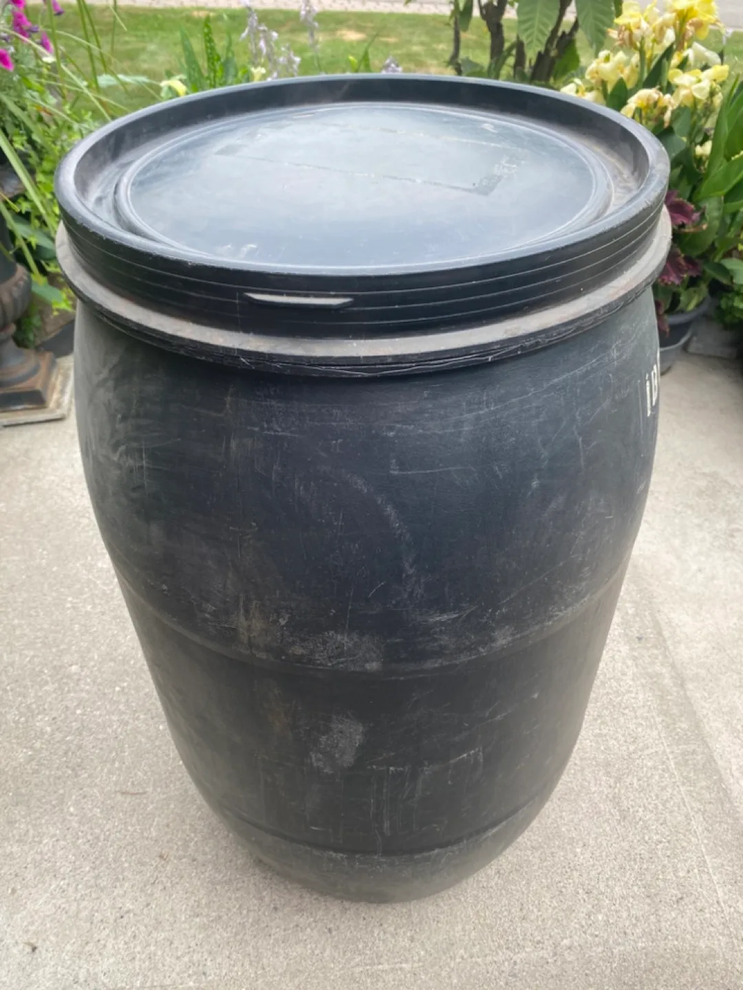 Food grade Black Plastic Barrel thumbnail