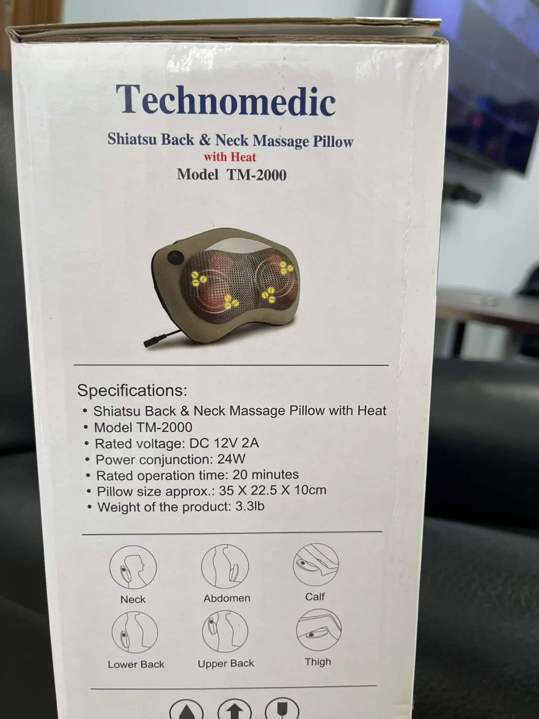 Shiatsu back and neck massager image indicator(2)