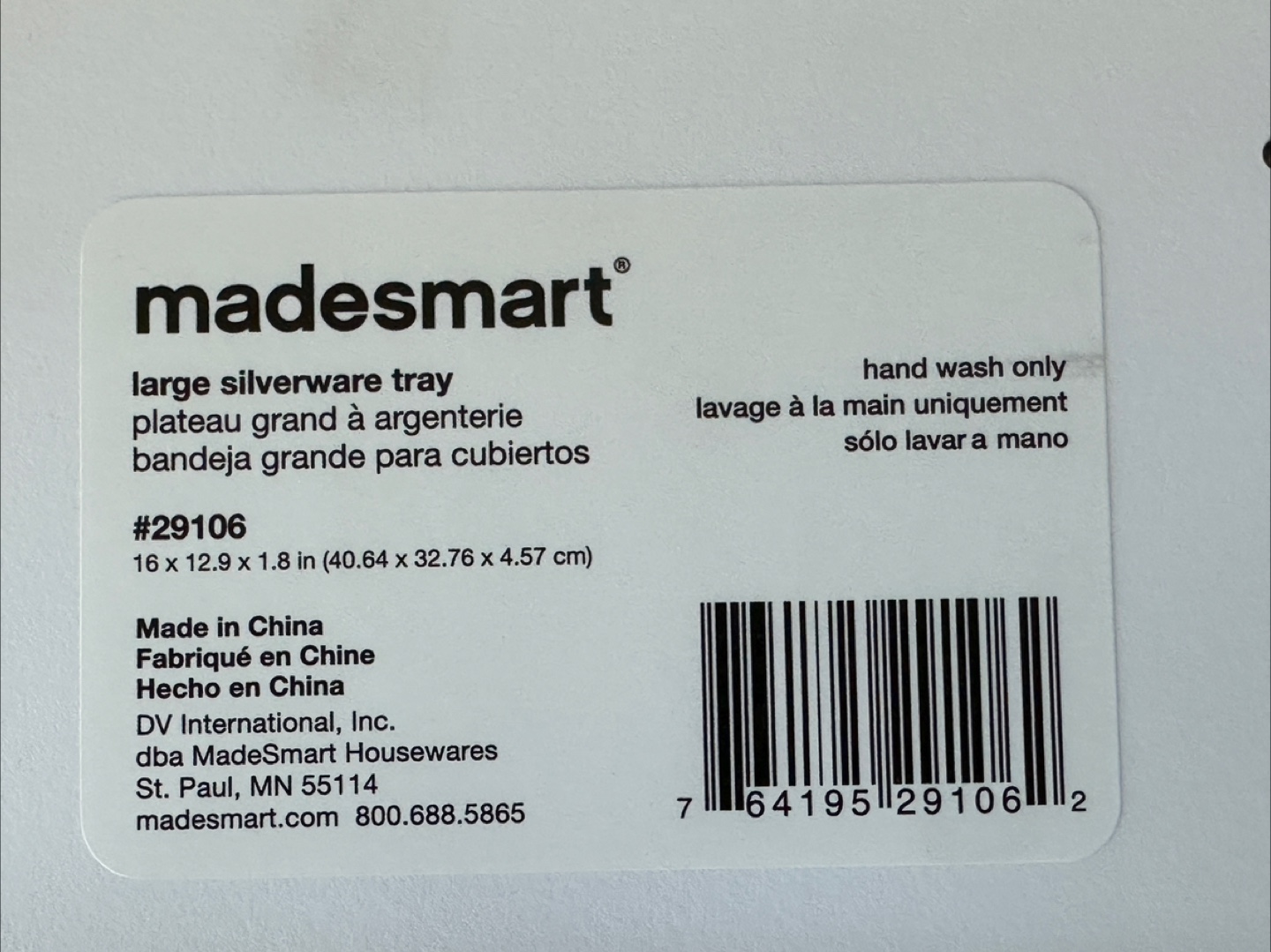 The madesmart Classic 6 Compartment Silverware - photo 4