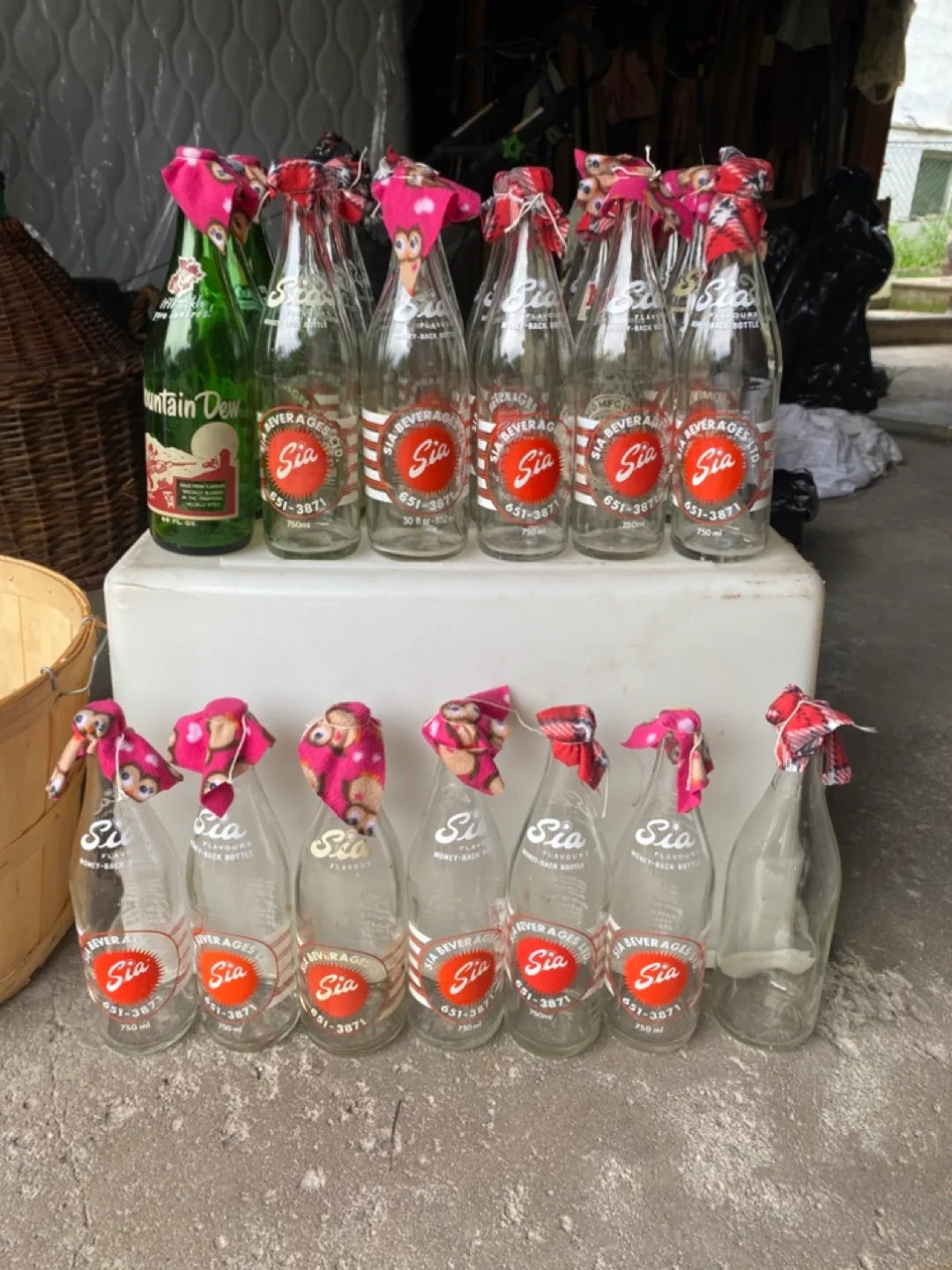 Vintage Sia and other Beverage Bottles thumbnail