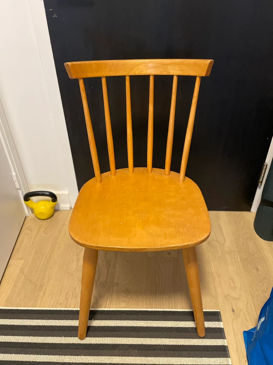 Wooden Spindle-Back Dining Chair thumbnail