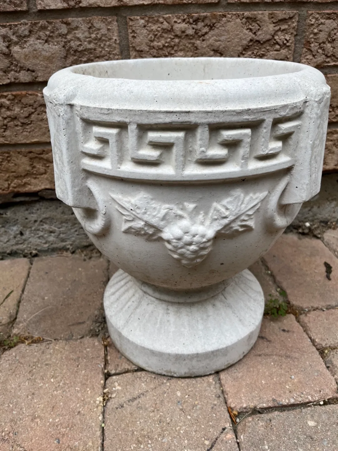 Vintage Concrete Planter Urn thumbnail