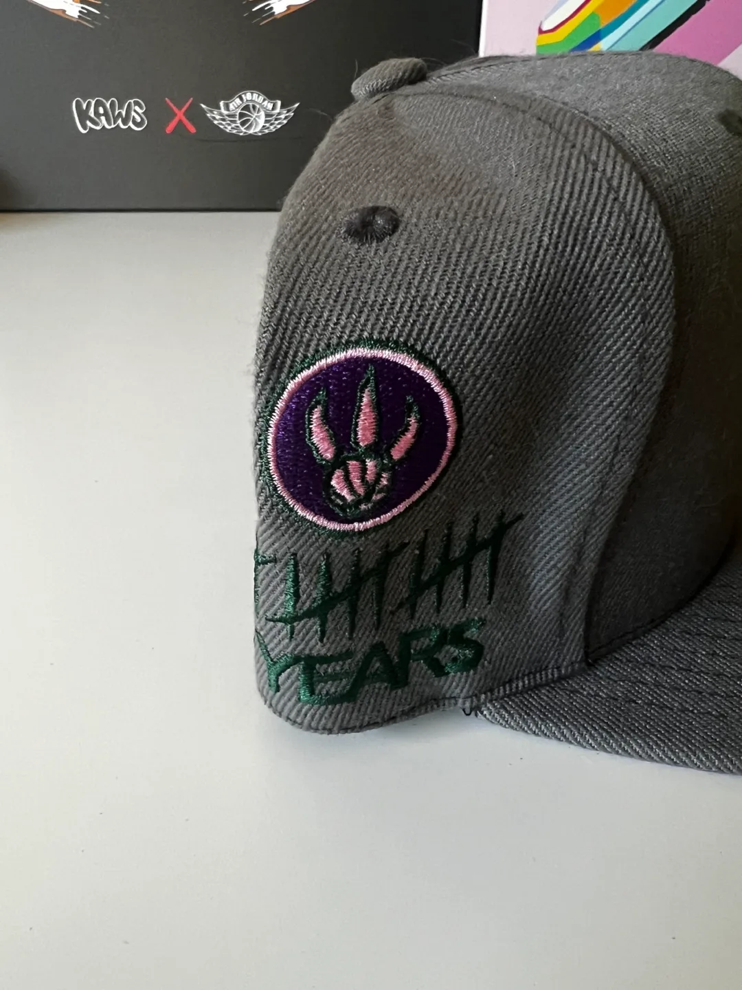 Mitchell & Ness Toronto Raptors Fitted Hat, Size 7 1/4 image indicator(2)