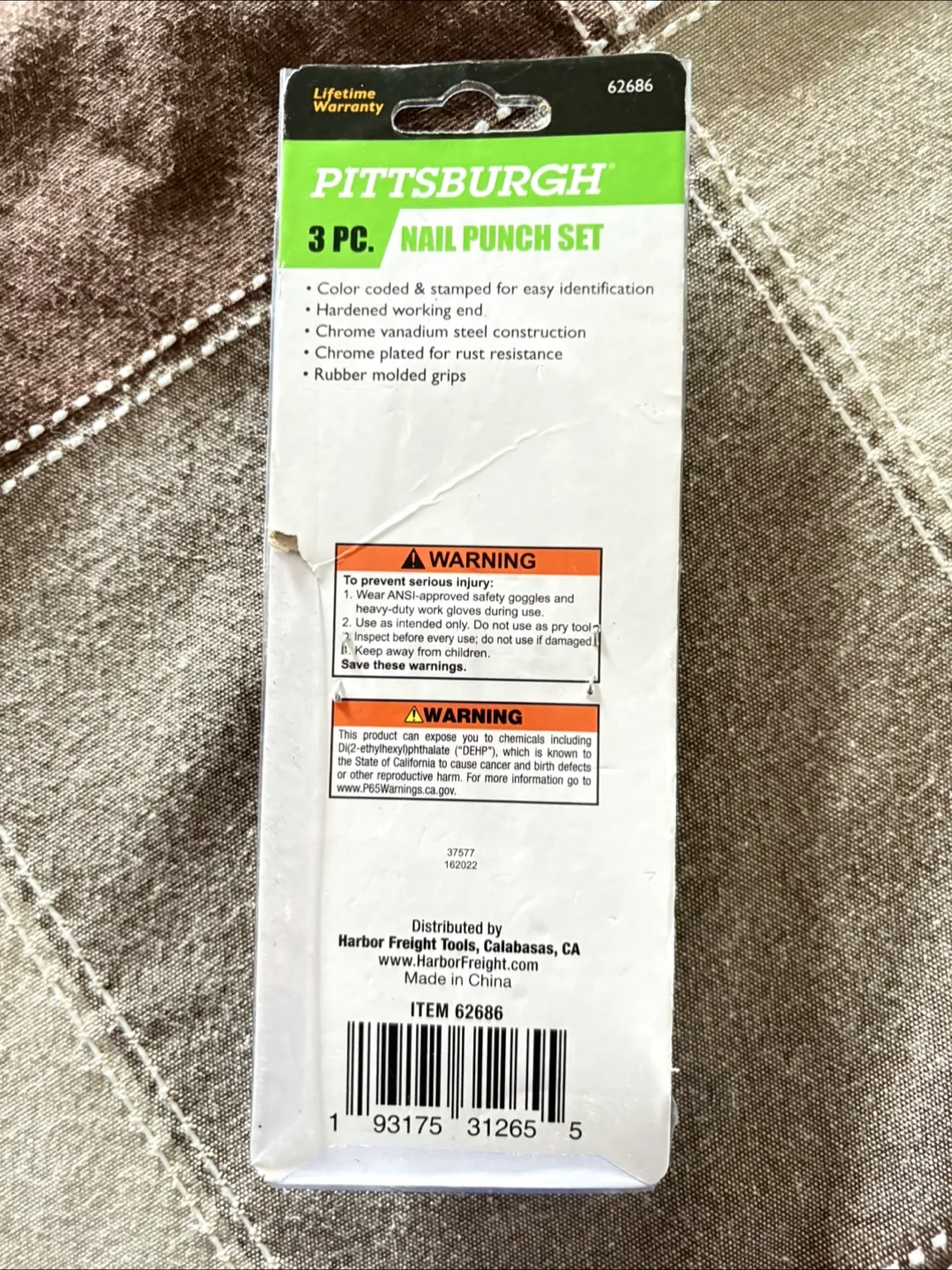 Pittsburgh 3-Piece Nail Punch Set - New image indicator(2)