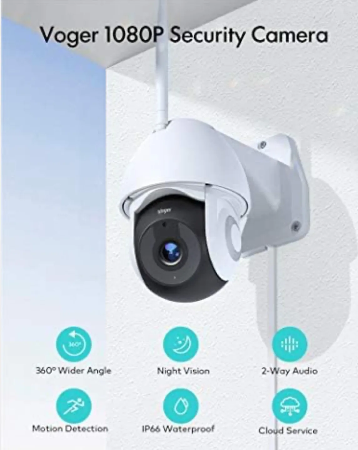 Voger VG360 Home Security Camera image indicator(4)