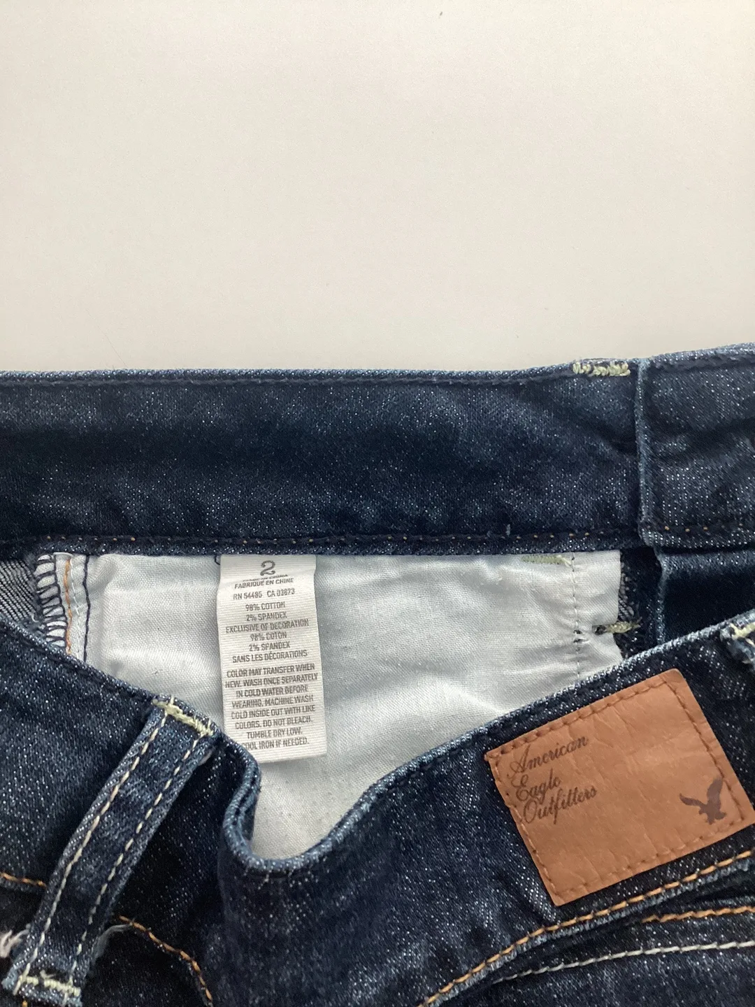 Y2K AE Low-Rise Shorts image indicator(2)