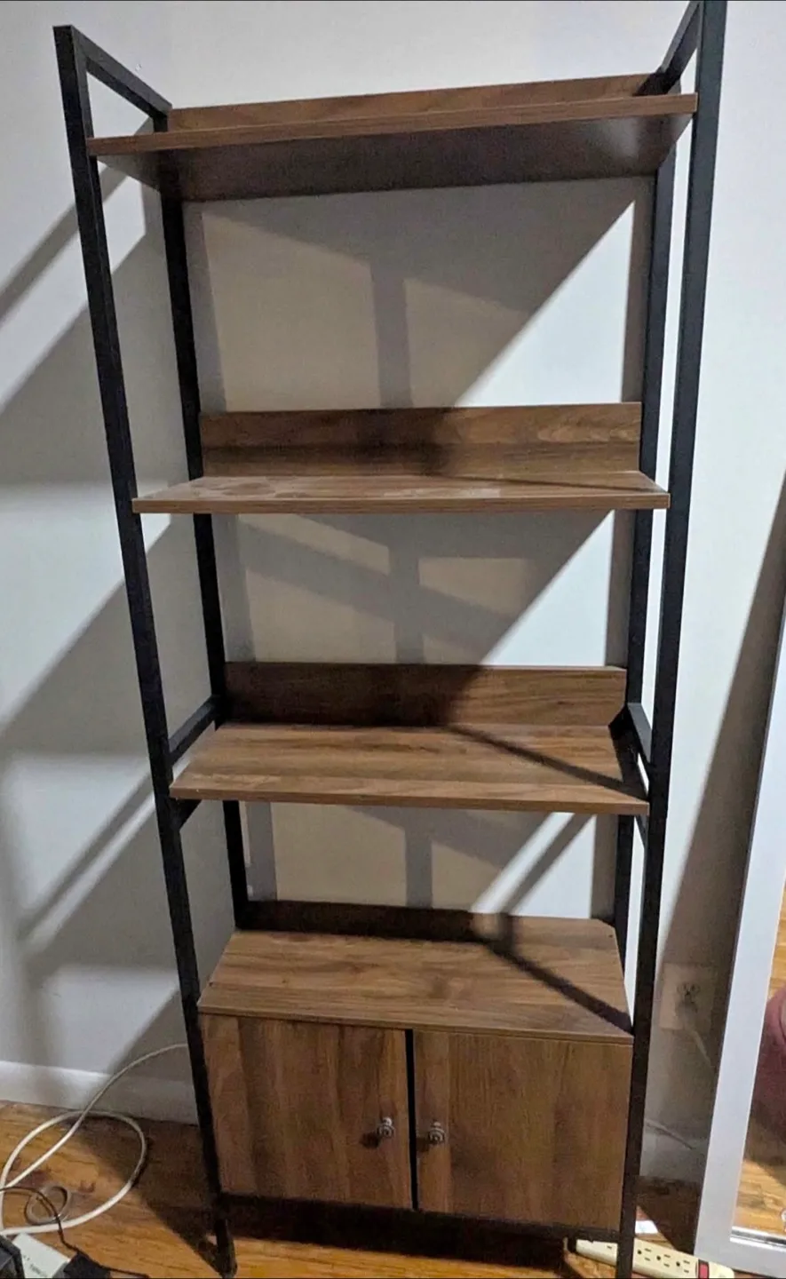 Ladder Shelf with Cabinet thumbnail