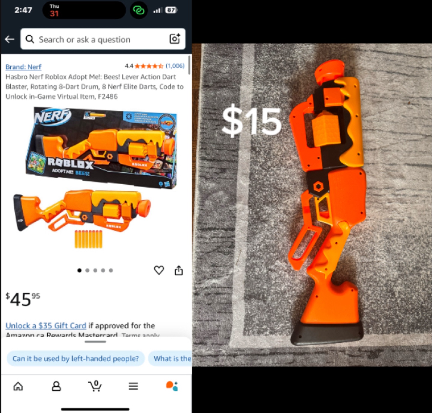 Nerf guns for sale 1 rare - photo 3