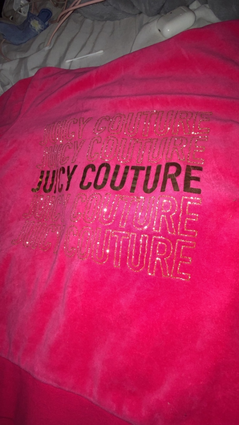 Juicy Couture Pink Velour Hoodie - XS - photo 2