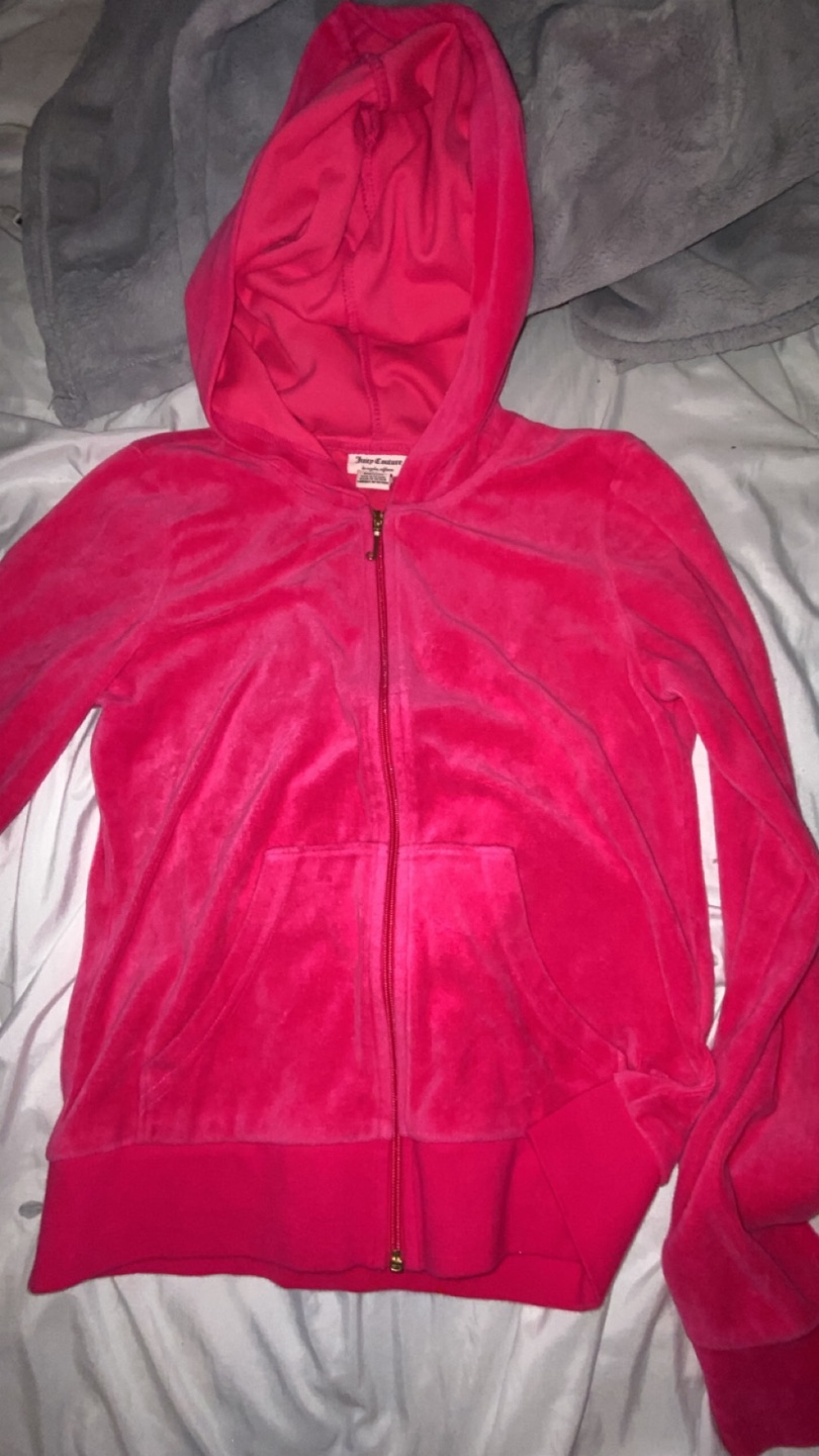 Juicy Couture Pink Velour Hoodie - XS - photo 3