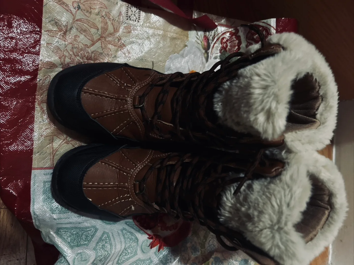 Streetwear Society Brown Winter Boots thumbnail