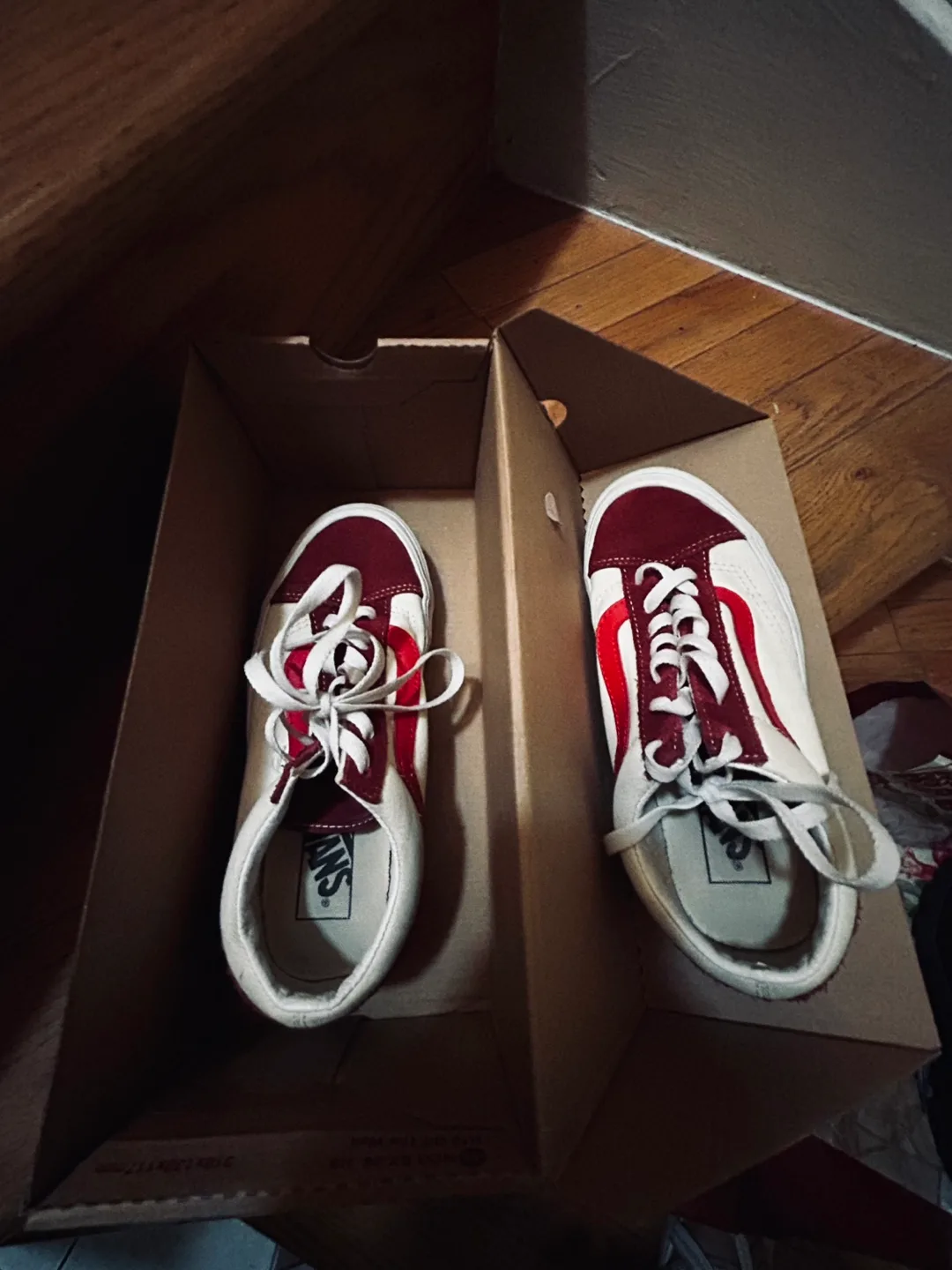 Vans Style 36 Burgundy/White, Size 7 thumbnail