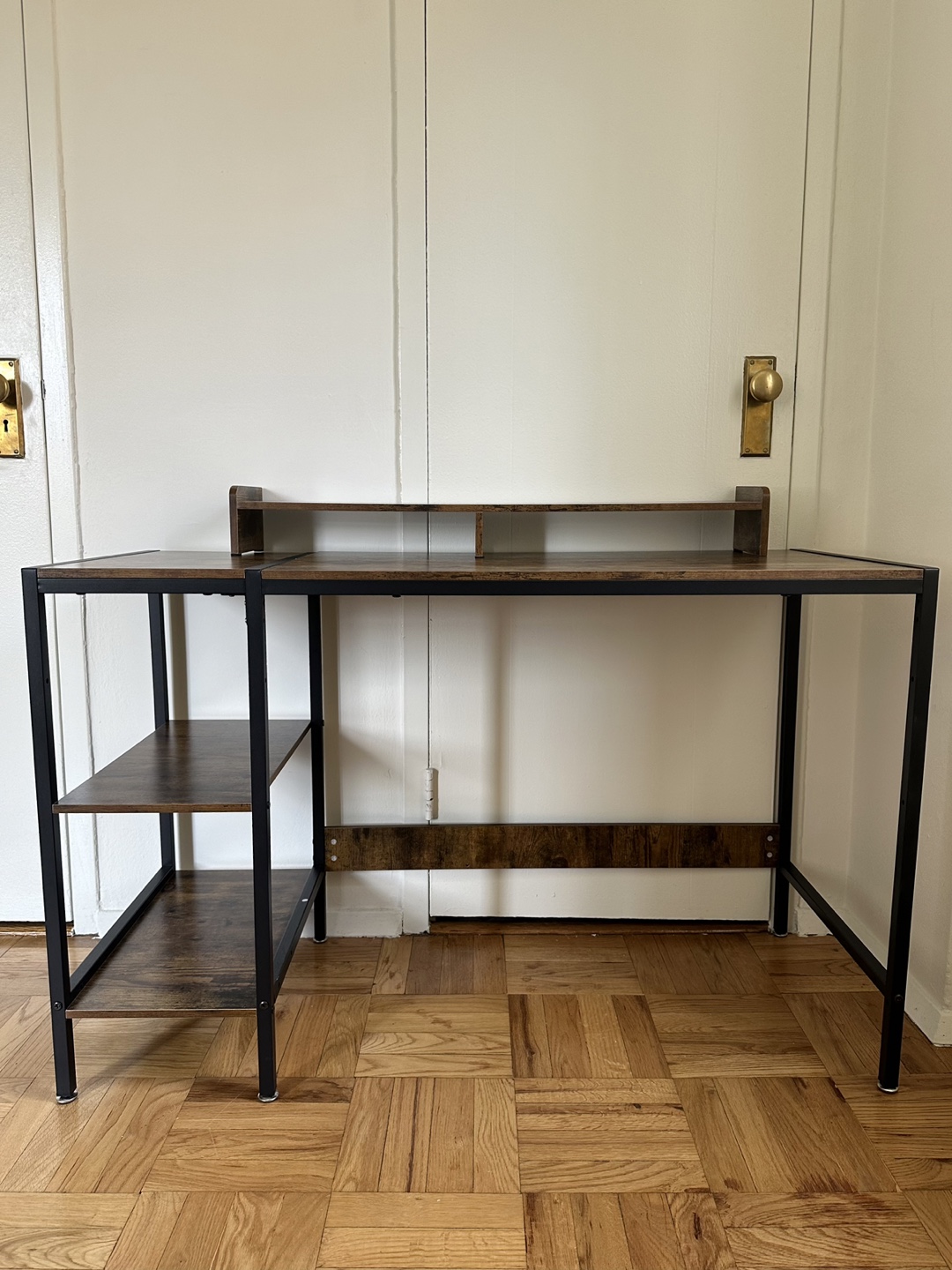 Computer Desk with Shelves