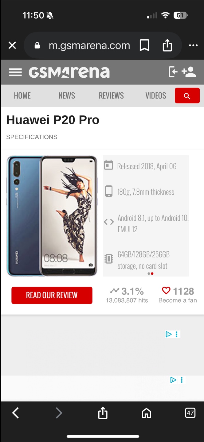 Huawei P20 Pro - 128GB Storage - photo 4