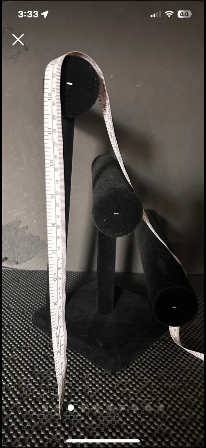 Black Velvet Jewelry Display Stand image indicator(3)