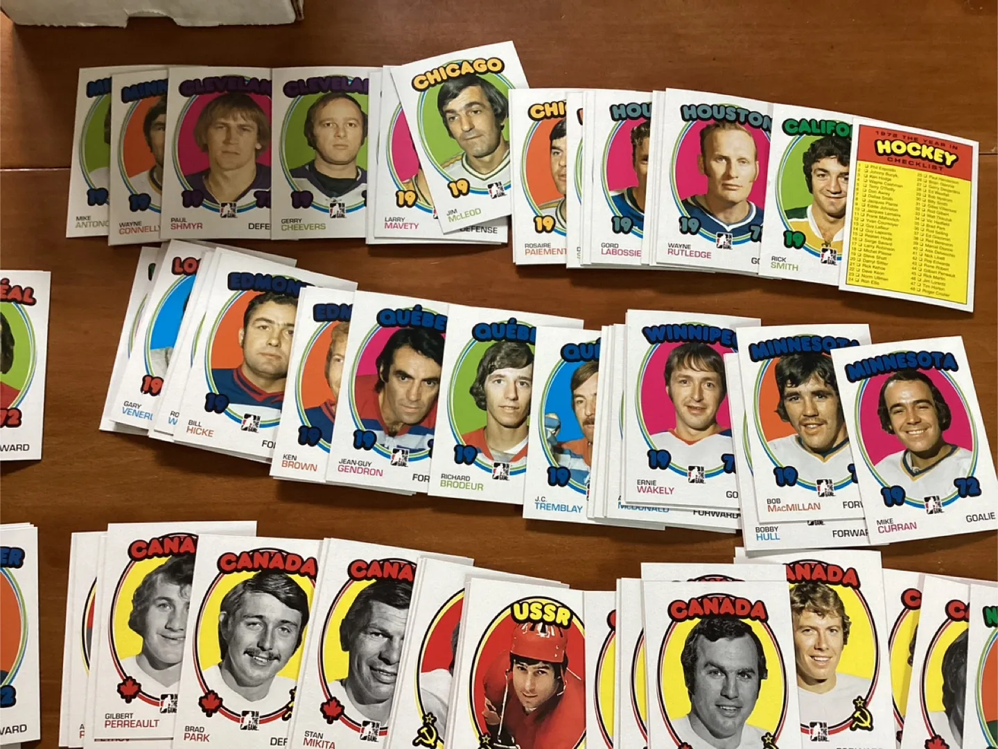 2009-10 IN THE GAME 1972 Complete 200 Cards Set image indicator(5)