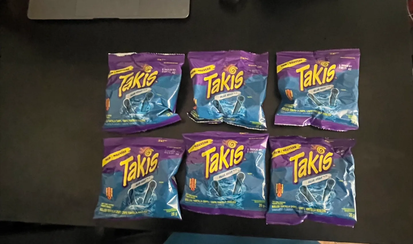 Takis Blue Heat - 6 Bags thumbnail