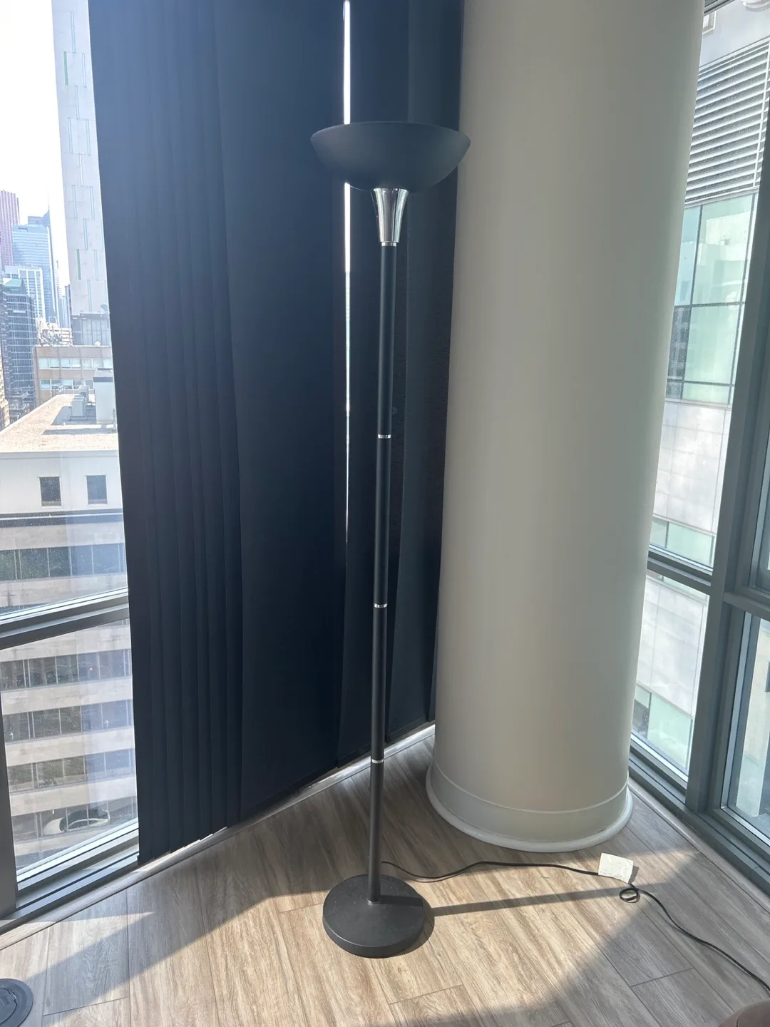 Black ikea Floor Lamp thumbnail