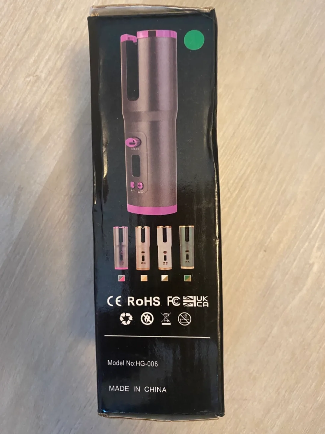 HG-008 Automatic Hair Curler - New in Box thumbnail