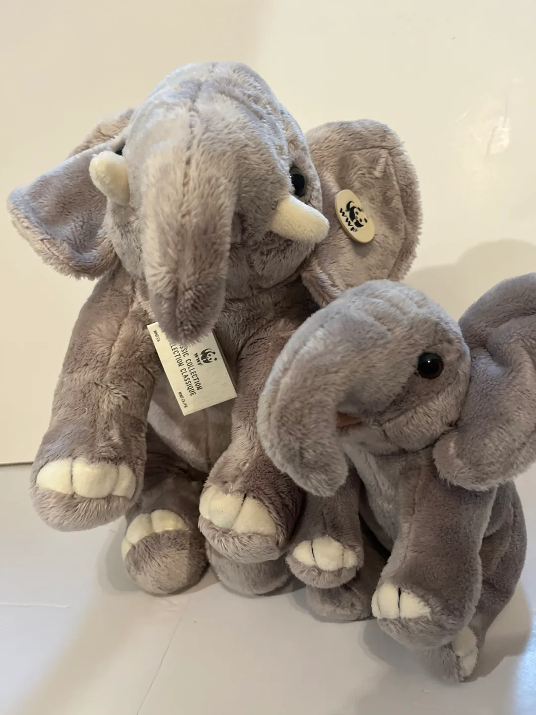 WWF Plush Elephant Set brand new thumbnail