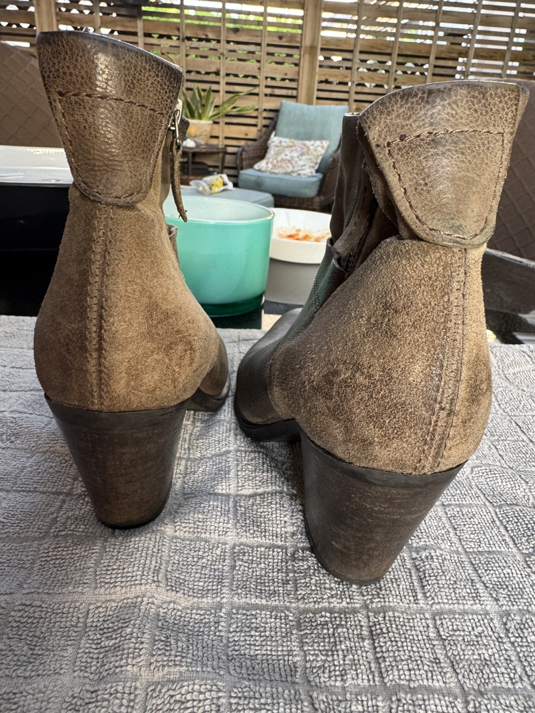 Brown Leather Ankle Boots - photo 2