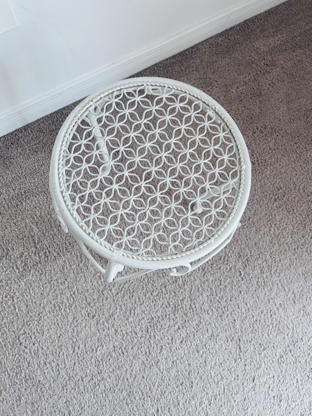 Vintage style Wrought Iron Plant Stand - photo 2