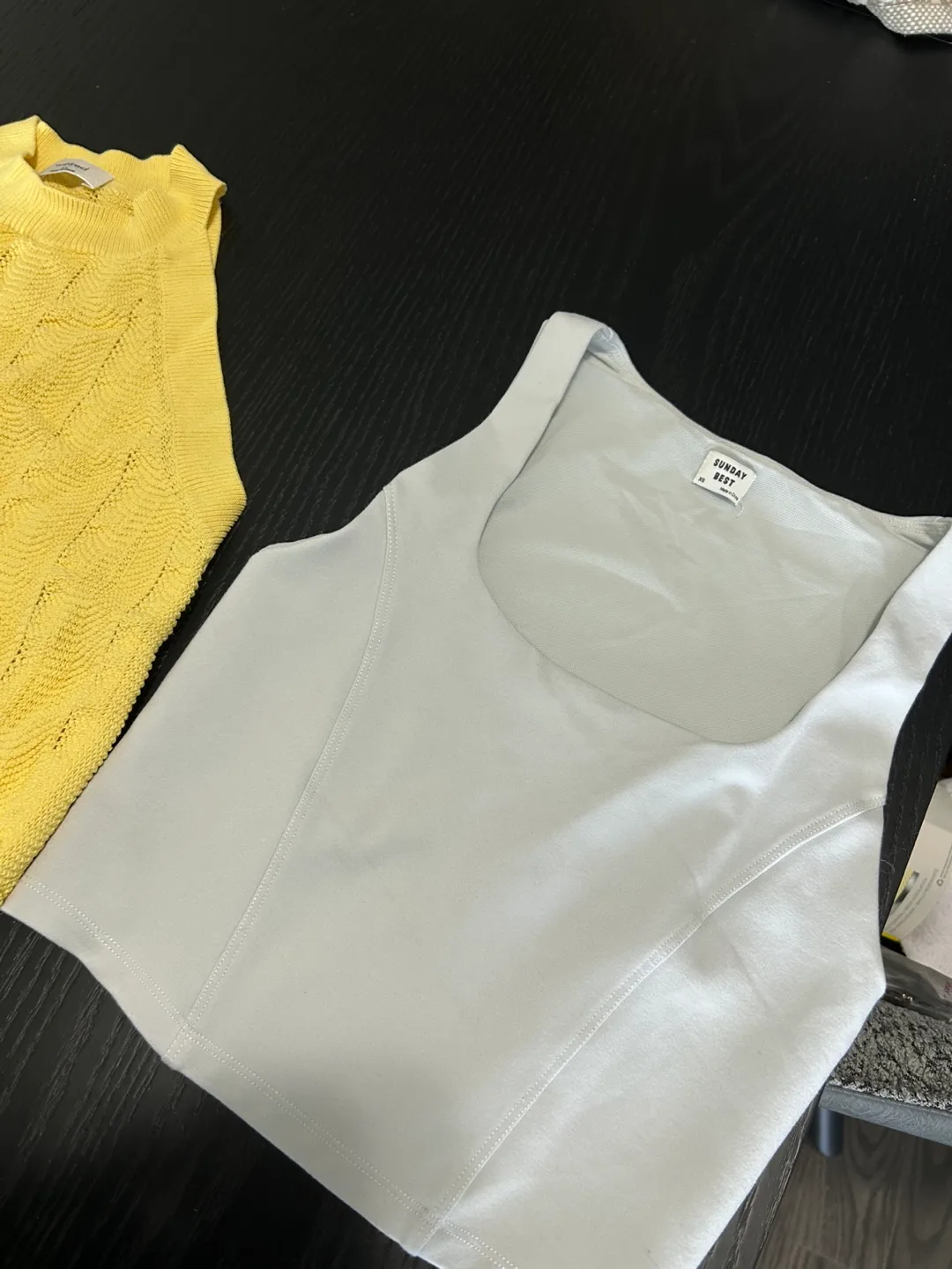 Aritzia tanks XS,  10$ each Sunday best, babaton & Wilfred image indicator(3)