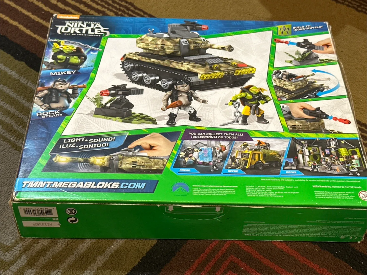 Mega Bloks TMNT Out of the Shadows 273 Pcs image indicator(2)