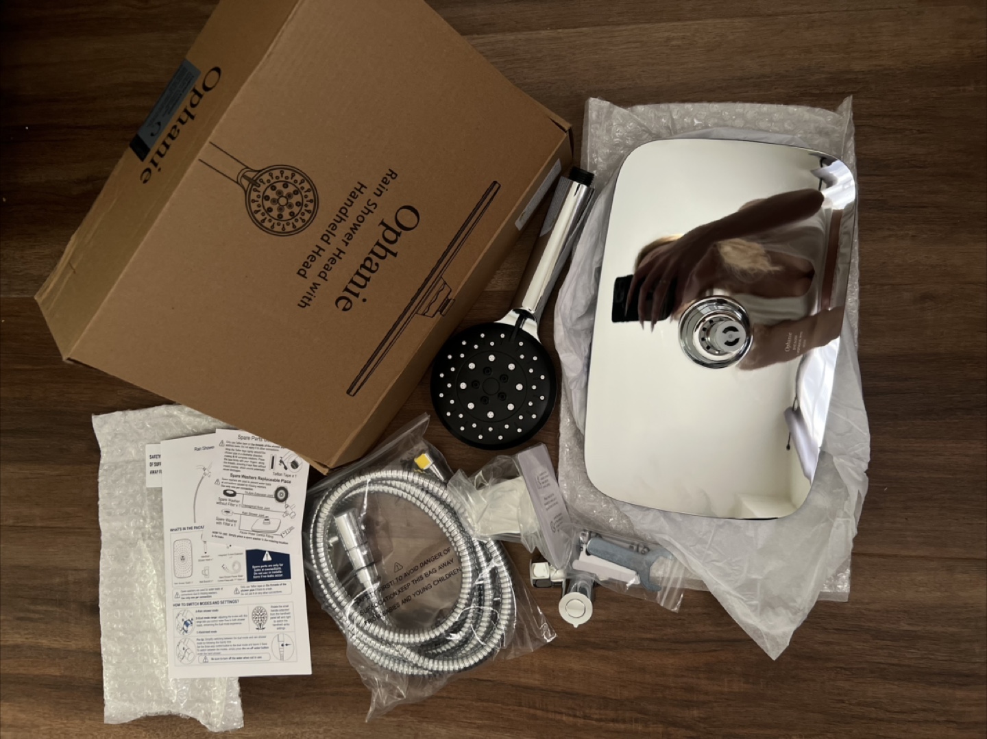 Rain Shower Head with Handheld Head - New - photo 2