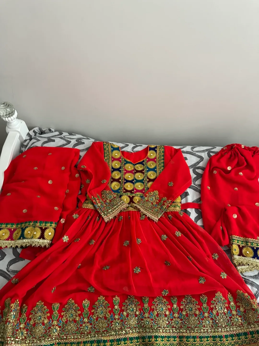 Red Afghan Dress thumbnail