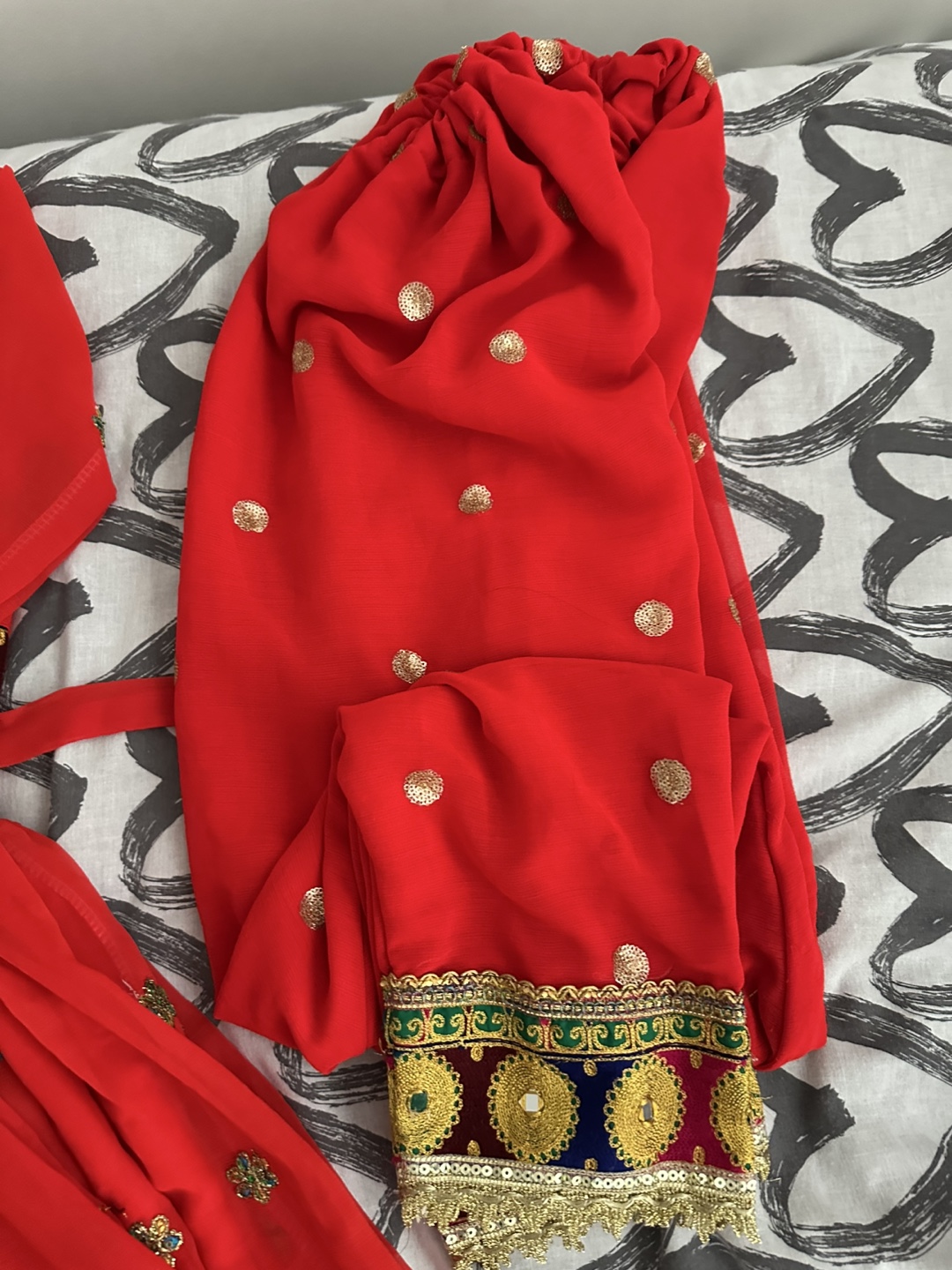 Red Afghan Dress - photo 4