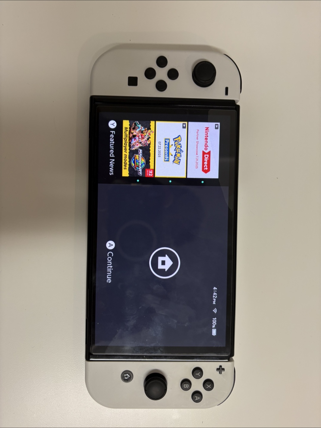 Nintendo Switch OLED Model - White + Nintendo case